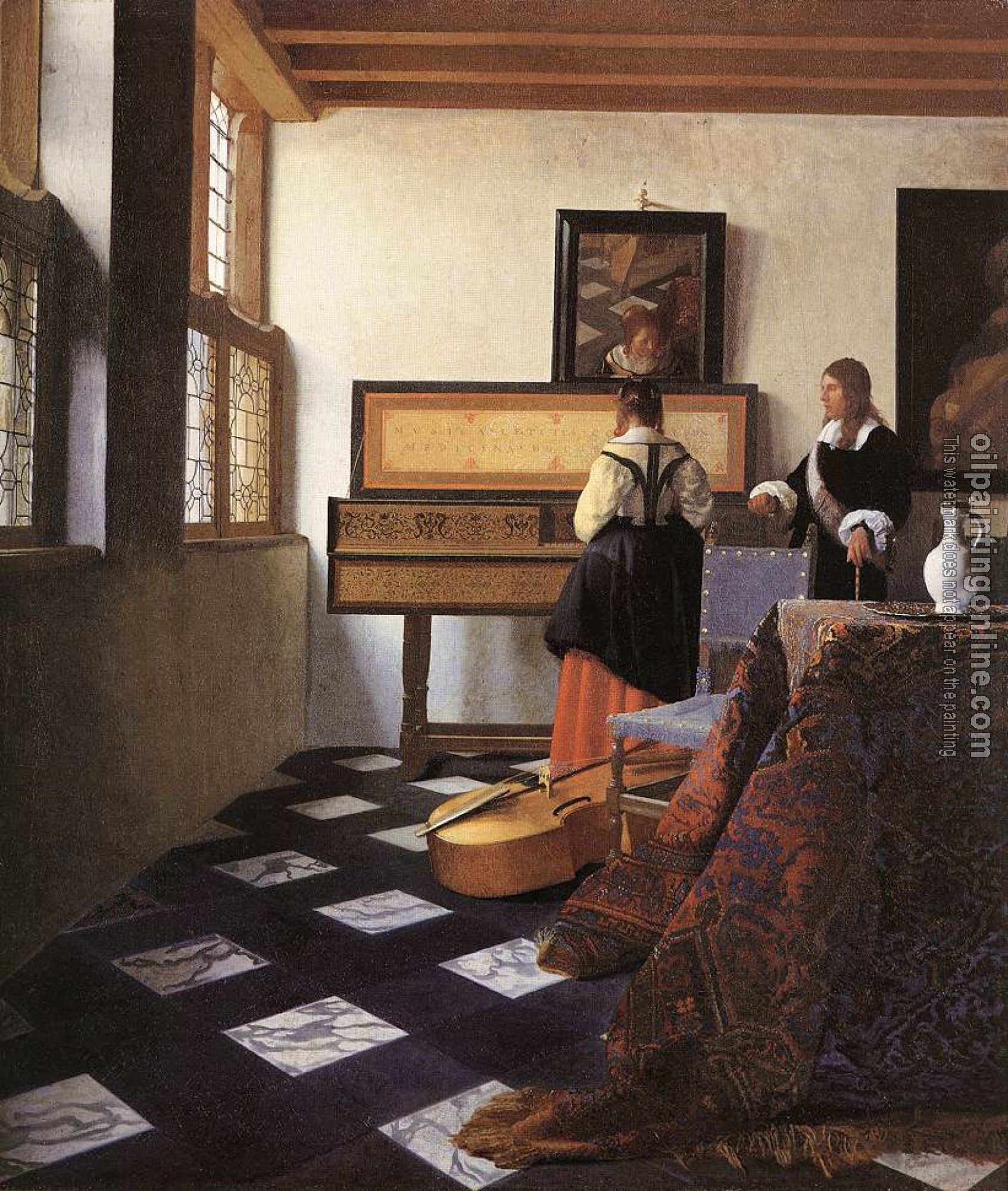 Vermeer, Johannes - oil painting